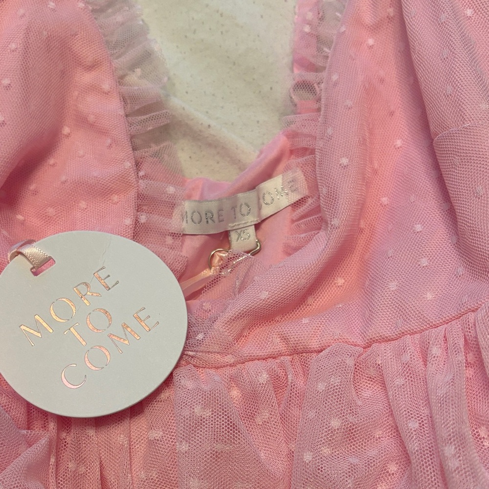 Pink Ruffled Dress - Picture 4 of 4
